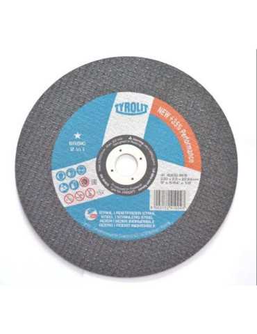 Disco Corte Basic 41C 230X2X22.23 A30QBFB 34332877 [LOTE DE 8 Unidades] TYROLIT