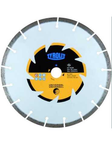Disco Diamante Universal 230X2.4X22.2 609177 [LOTE DE 2 Unidades] TYROLIT