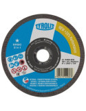 Disco Corte Plano Acero Inoxidable 125X1.6X22.23 A46QBFB [LOTE DE 22 Unidades] TYROLIT