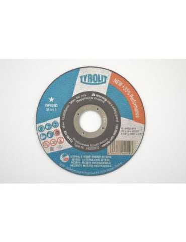 Disco Corte Basic Acero/Inoxidable 41C 115X1.6X22.23 [LOTE DE 24 Unidades] TYROLIT