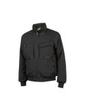 Chaqueta Bomber Trabajo Negro Carbón Kemi Talla S U-POWER