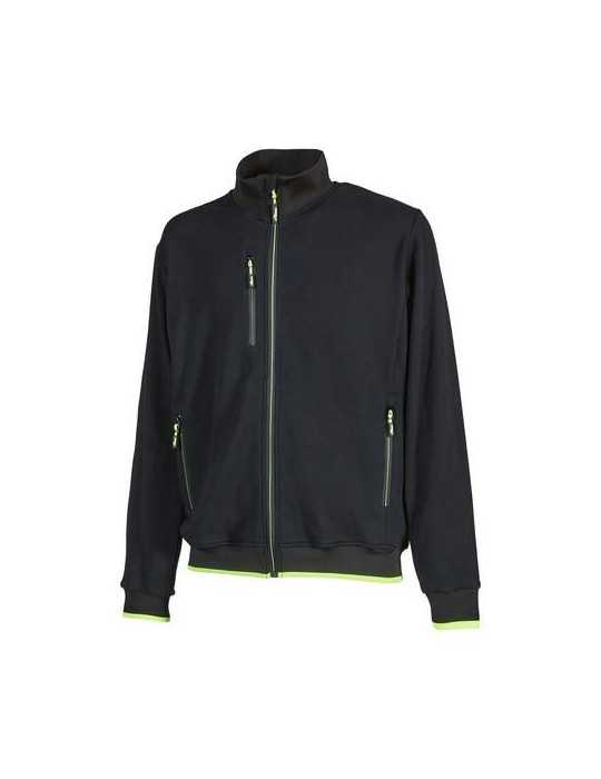Sudadera Trabajo Wasp Negro Carbón Talla S U-POWER