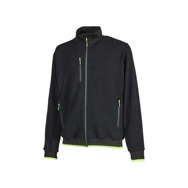 Sudadera Trabajo Wasp Negro Carbón Talla L U-POWER