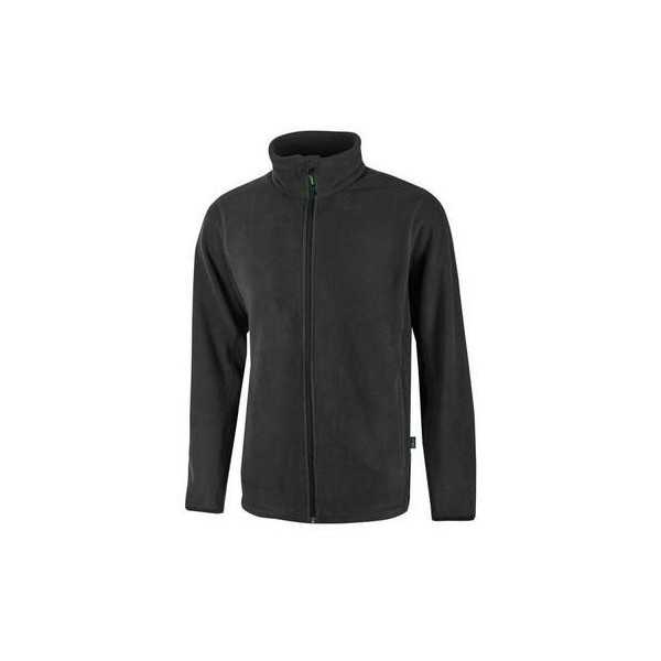 Sudadera Trabajo Microplar Arran NGR Carbón Talla M [LOTE DE 2 Unidades] U-POWER