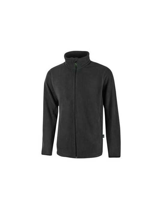 Sudadera Trabajo Microplar Arran NGR Carbón Talla M [LOTE DE 2 Unidades] U-POWER