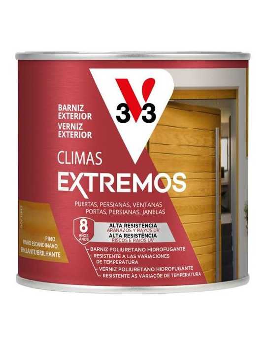 Barniz Climas Extremos Brillante Pino 250ML [LOTE DE 4 Unidades] V33