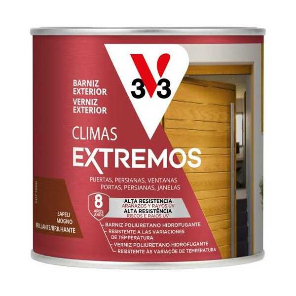 Barniz Climas Extremos Brillante Sapeli 250ML [LOTE DE 4 Unidades] V33
