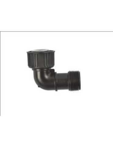 Colector PP Codo Rosca Loca 1-1-1 [LOTE DE 8 Unidades] VACUFLEX
