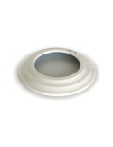 Embellecedor 125 mm Aluminio Blanco [LOTE DE 6 Unidades] VACUFLEX