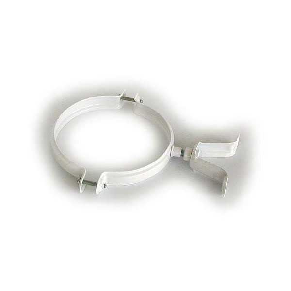 Abrazadera Regulable 125 mm Aluminio Blanco [LOTE DE 4 Unidades] VACUFLEX