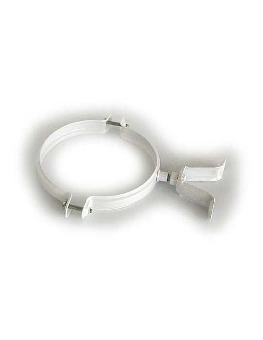 Abrazadera Regulable 125 mm Aluminio Blanco [LOTE DE 4 Unidades] VACUFLEX