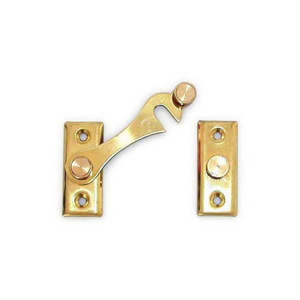Aldaba 80 mm Latón Pulido Izquierda 16603 [LOTE DE 4 Unidades] VALBRIC