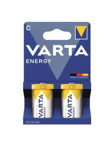 Pila Alcalina Energy LR14 (BL-2) [LOTE DE 12 Unidades] VARTA