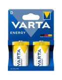 Pila Alcalina Energy LR20 (BL-2) [LOTE DE 8 Unidades] VARTA