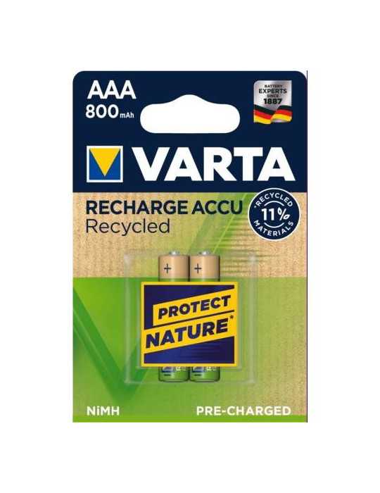 Pila Recargable R3 800 (BL-2) [LOTE DE 4 Unidades] VARTA