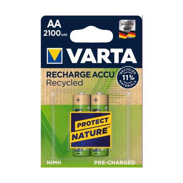 Pila Recargable R6 2100 (BL-2) [LOTE DE 4 Unidades] VARTA