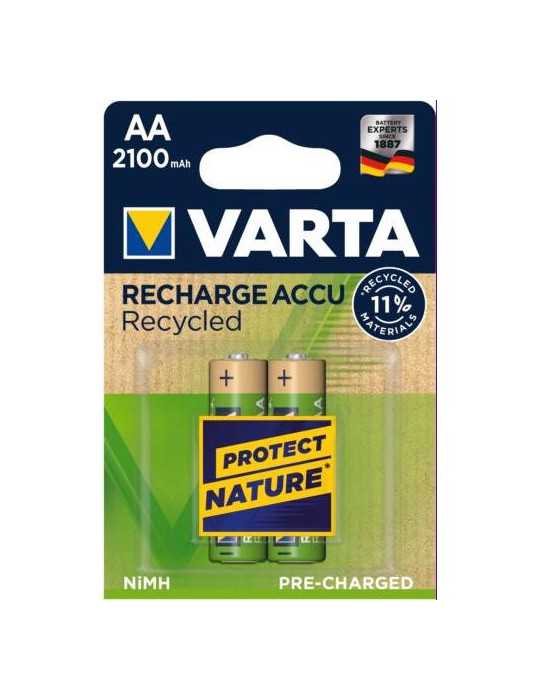 Pila Recargable R6 2100 (BL-2) [LOTE DE 4 Unidades] VARTA