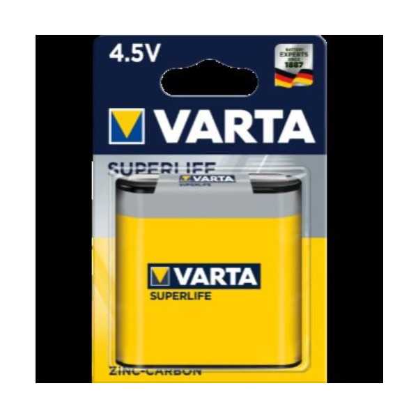 Pila Salina Superlife 3R12D (BL.-1) 2012101411 [LOTE DE 12 Unidades] VARTA