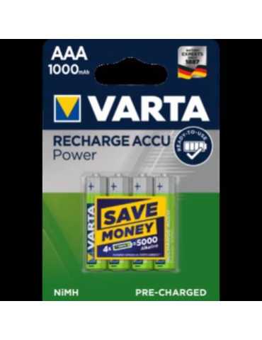 Pila Recargable Ni-MH R3 1000 (BL-4) 5703301404 [LOTE DE 2 Unidades] VARTA