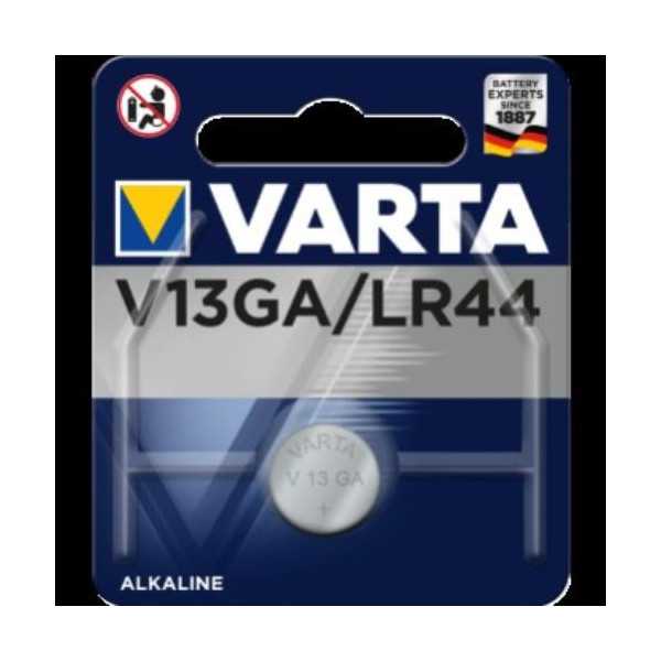 Pila Botón Alcalina LR44 V13GA 4276112401 [LOTE DE 38 Unidades] VARTA