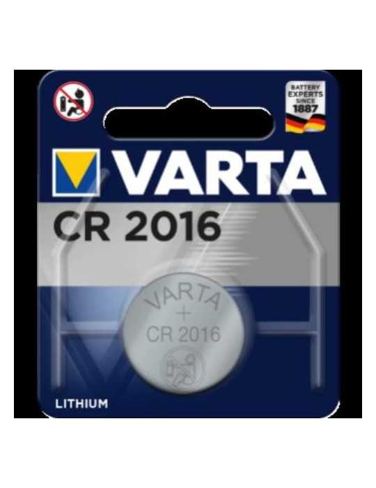 Pila Botón Litio CR2016 6016112401 [LOTE DE 28 Unidades] VARTA