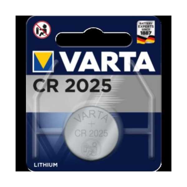Pila Botón Litio CR2025 6025112401 [LOTE DE 28 Unidades] VARTA