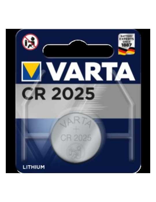Pila Botón Litio CR2025 6025112401 [LOTE DE 28 Unidades] VARTA