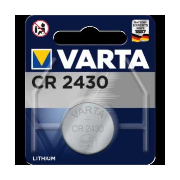Pila Botón Litio CR2430 6430112401 [LOTE DE 16 Unidades] VARTA