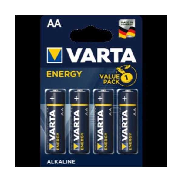 Pila Alcalina Energy LR06 (BL.-4) 04106229414 [LOTE DE 16 Unidades] VARTA