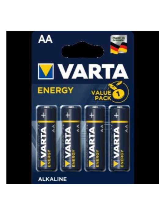Pila Alcalina Energy LR06 (BL.-4) 04106229414 [LOTE DE 16 Unidades] VARTA