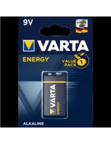 Pila Alcalina Energy 6LR61 (BL.-1) 04122229411 [LOTE DE 14 Unidades] VARTA