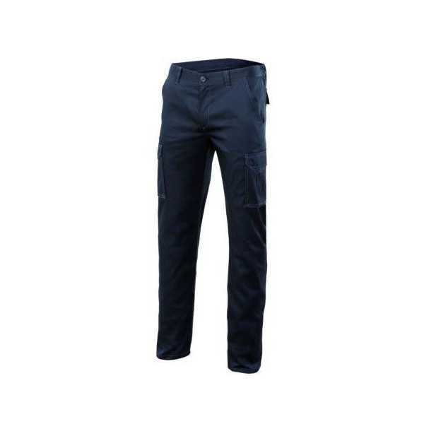 Pantalón Algodón/Fibra/Poliéster Stretch Negro T38 [LOTE DE 2 Unidades] VELILLA