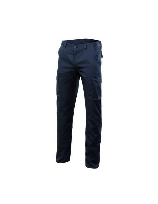 Pantalón Algodón/Fibra/Poliéster Stretch Negro T46 [LOTE DE 2 Unidades] VELILLA