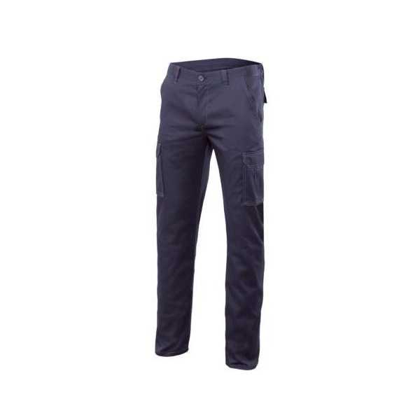 Pantalón Algodón/Fibra/Poliéster Stretch Marino 40 [LOTE DE 2 Unidades] VELILLA
