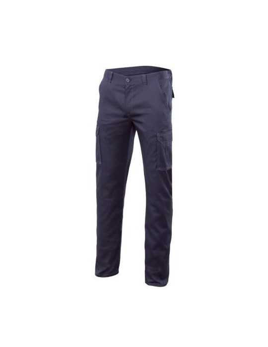 Pantalón Algodón/Fibra/Poliéster Stretch Marino 46 [LOTE DE 2 Unidades] VELILLA