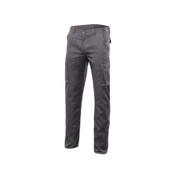Pantalón Algodón/Fibra/Poliéster Stretch Gris T40 [LOTE DE 2 Unidades] VELILLA