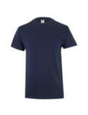 Camiseta Manga Corta 155 G/M2 Color Navy Talla S [LOTE DE 6 Unidades] VELILLA