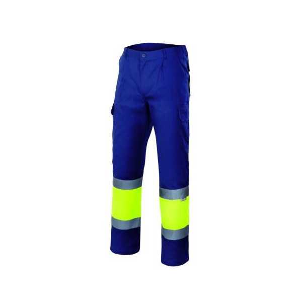 Pantalón Alta Visibilidad Mno/Ama 157 60 Talla S [LOTE DE 2 Unidades] VELILLA