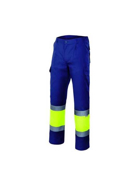 Pantalón Alta Visibilidad Mno/Ama 157 60 Talla XL [LOTE DE 2 Unidades] VELILLA