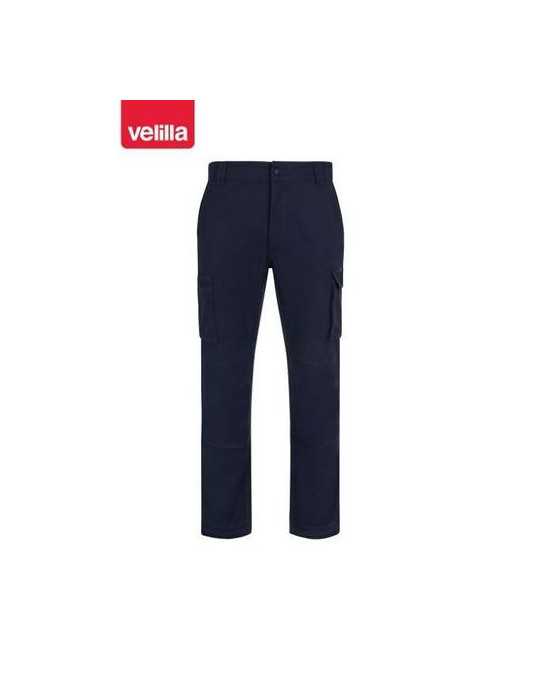 Pantalón 4-XTREME Multibolsillo Azul Navy XL VELILLA