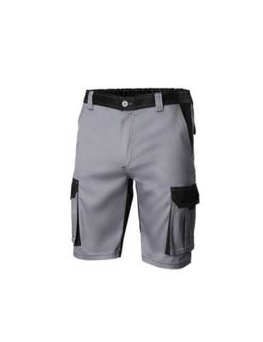 Bermuda Bicolor Multibolsillos Gris/Negro Talla 44 [LOTE DE 2 Unidades] VELILLA