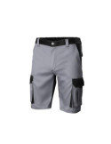 Bermuda Bicolor Multibolsillos Gris/Negro Talla 50 [LOTE DE 2 Unidades] VELILLA
