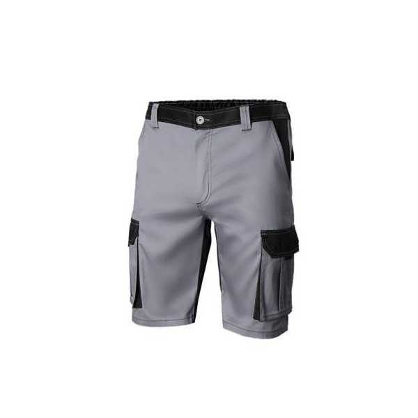 Bermuda Bicolor Multibolsillos Gris/Negro Talla 52 [LOTE DE 2 Unidades] VELILLA