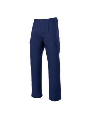 Pantalón Multibolsillos Azul Navy P345 61 Talla 40 [LOTE DE 2 Unidades] VELILLA