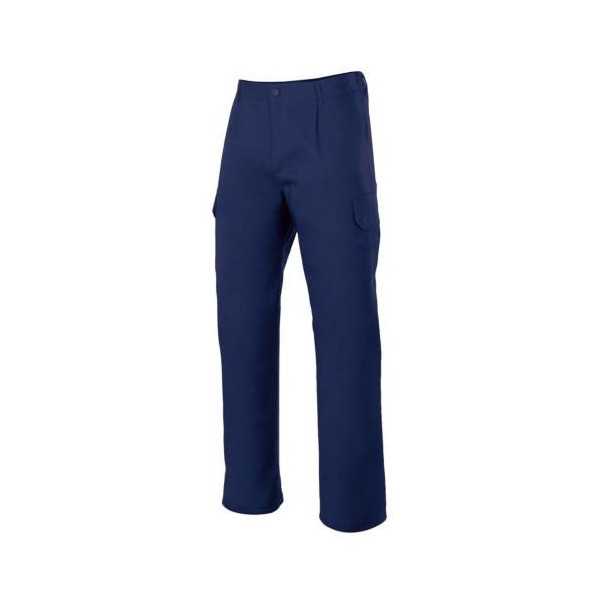 Pantalón Multibolsillos Azul Navy P345 61 Talla 40 [LOTE DE 2 Unidades] VELILLA