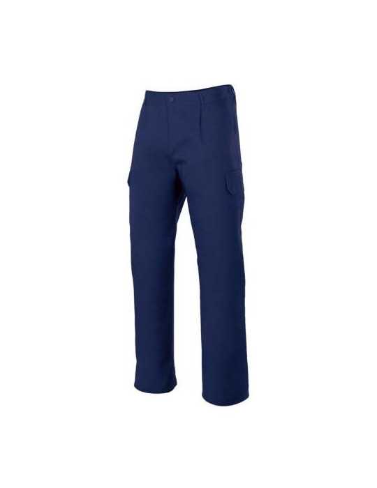 Pantalón Multibolsillos Azul Navy P345 61 Talla 52 [LOTE DE 2 Unidades] VELILLA