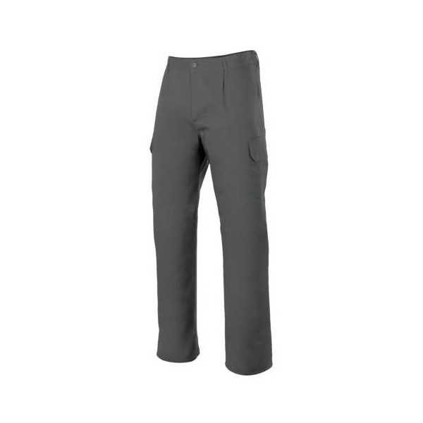Pantalón Multibolsillos Gris P345 8 Talla 52 [LOTE DE 2 Unidades] VELILLA