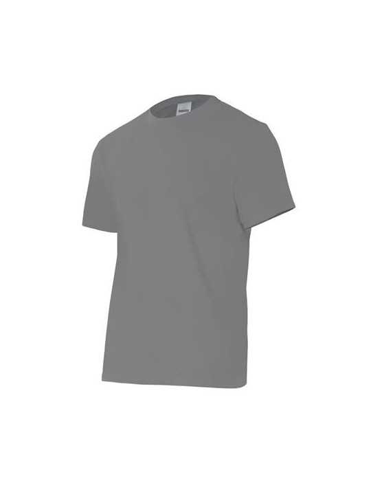 Camiseta Manga Corta Gris 5010 8 Talla S [LOTE DE 4 Unidades] VELILLA