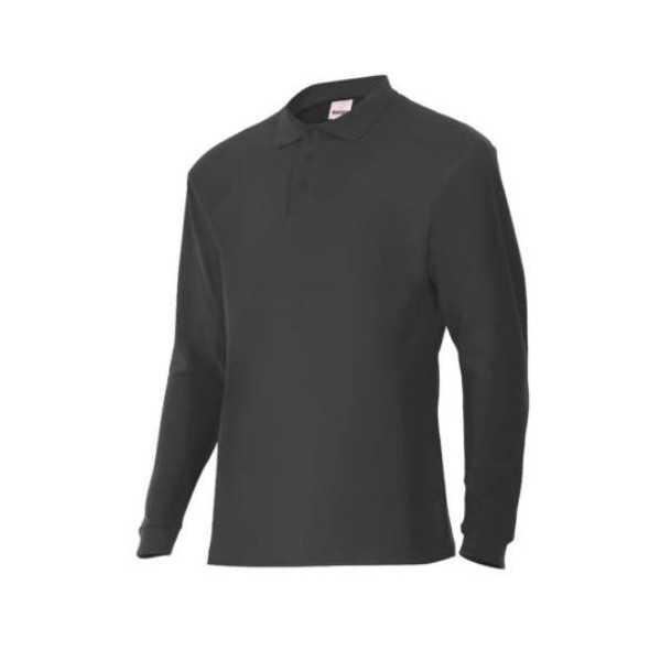 Polo Manga Larga Negro P105503 0 Talla L [LOTE DE 2 Unidades] VELILLA