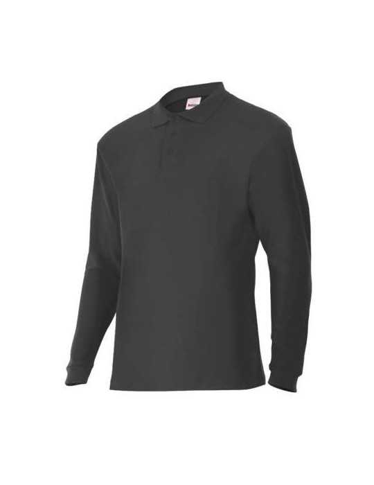 Polo Manga Larga Negro P105503 0 Talla XL [LOTE DE 2 Unidades] VELILLA